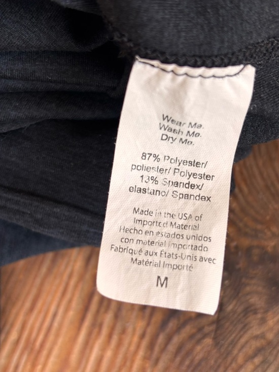 Beyond Yoga Spacedye Court Appeal Black Flare Minidress Skirt Women’s Size M - Picture 7 of 7